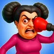 Crazy-Aunty-:-Slap-&-Punch